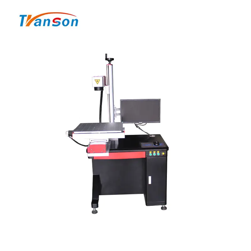 20W30W50W100W Fiber Laser Marking Machine-Round &Slide Type Factory Sale Price