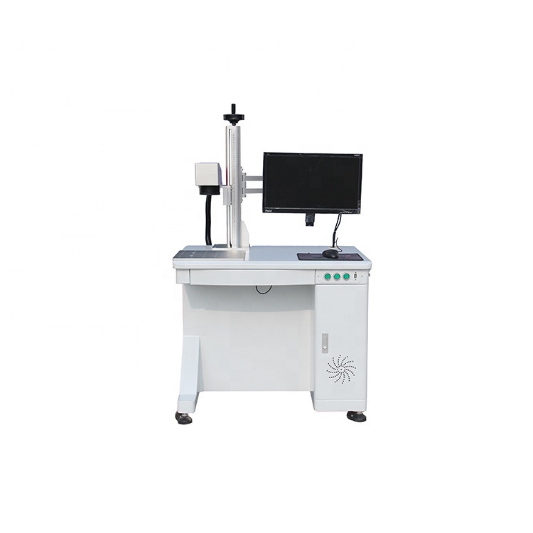 50w JPT E Series MOPA Fiber laser Colourful Marking Machine Desktop Type for Metal Silver Gold Aluminum Bronze