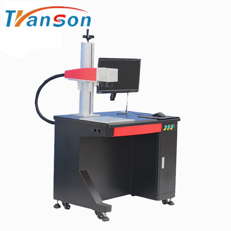 Good Quality 60w JPT CNC Metal and Nonmetal Fabric Fiber Laser Marking Machine/Laser Printing Machine for Sale