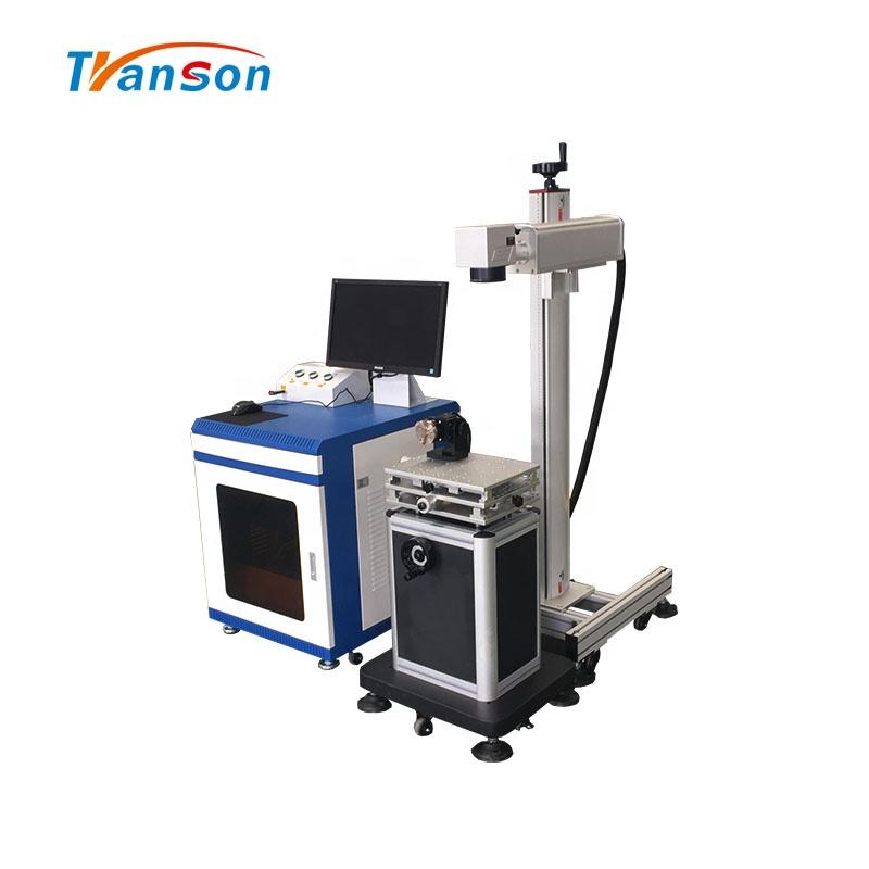 Hot Sale 100W Transon Separate Desktop CNC Fiber Laser Marking Machine