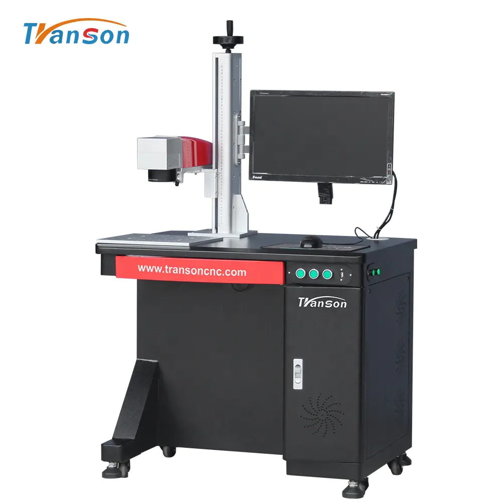 Affordable DesktopMopa 20w 50w Fiber Laser Marking Machine For Jewelry Metal Ring Silver Gold Copper