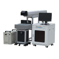30w DW China cnc Co2 laser marking machine for leather cutting 15w 30w