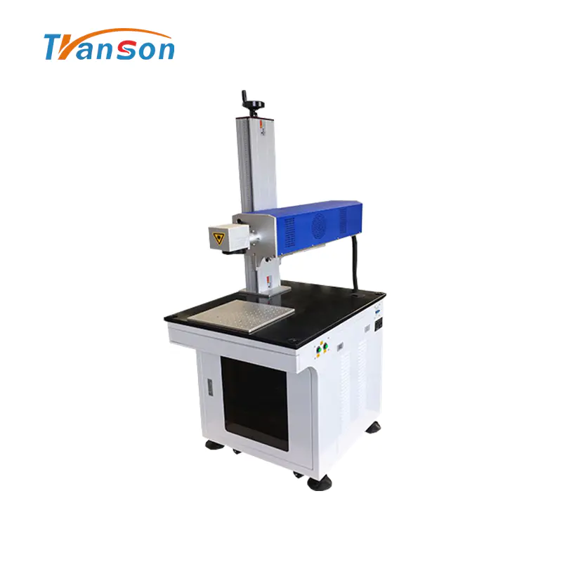 Nonmetal Automatic CO2 Laser Mark Printing Machine For Wood MDF Glass Plastic