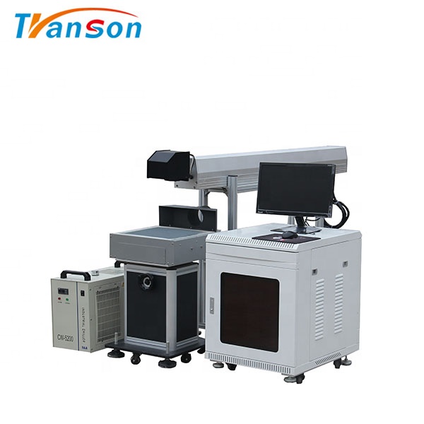 Desktop Glass Tube CO2 Laser Marking Machine For Paper Leather Factory Direct Sale