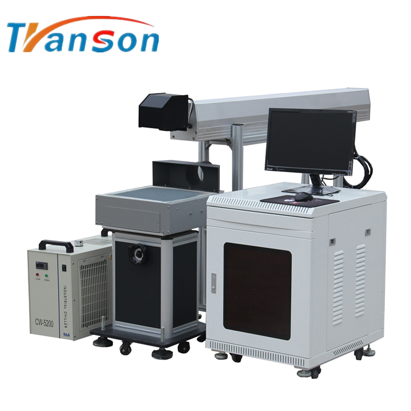 High speed good quality CNC Synrad RF 60w wood paper leather Co2 Laser Marking Machine for sale