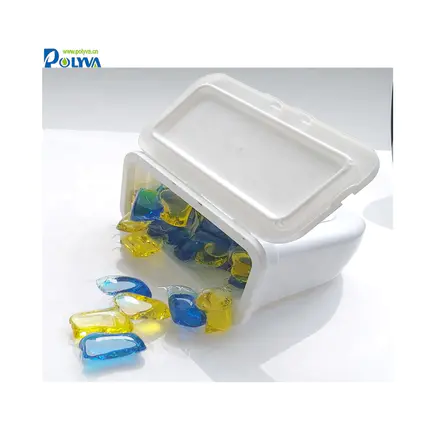 Экологичная пластиковая коробка для упаковки стручков для белья