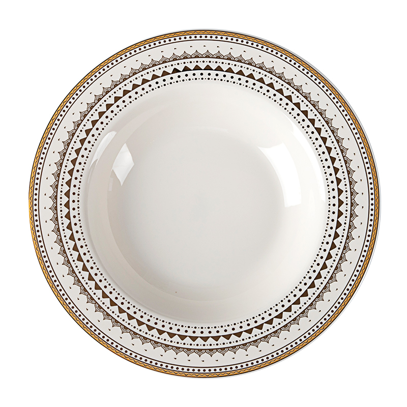 Source Hot sale royal porcelain dinner set luxury modern