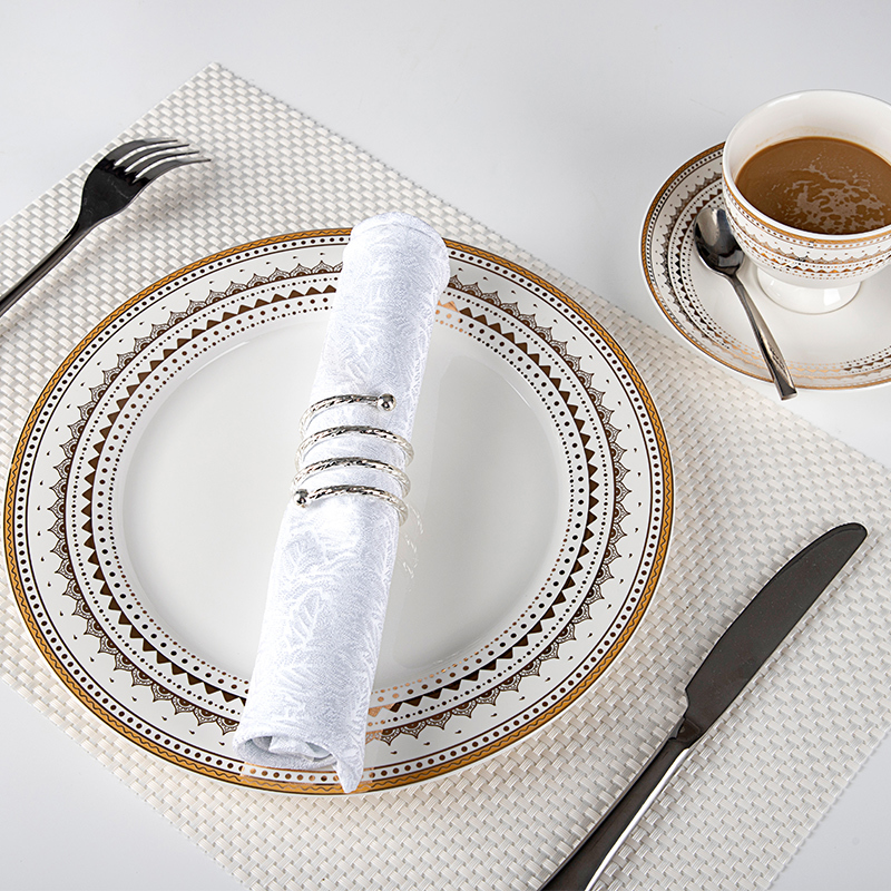 High-Grade European Bone China Dinnerware, Restaurant Hotel Supplies Bone Ceramic Tableware, Fine Bone China Dinner Set^
