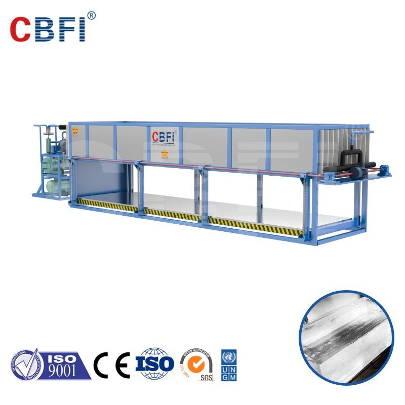 CBFI top quality direct cooling ice block machine new technology 20t directly evaporated making without salt water