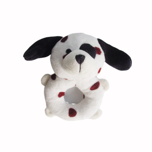 Lovely Stuffed Soft Animal Toy Custom Cotton Dog Plush Toy With Custom Logo Design