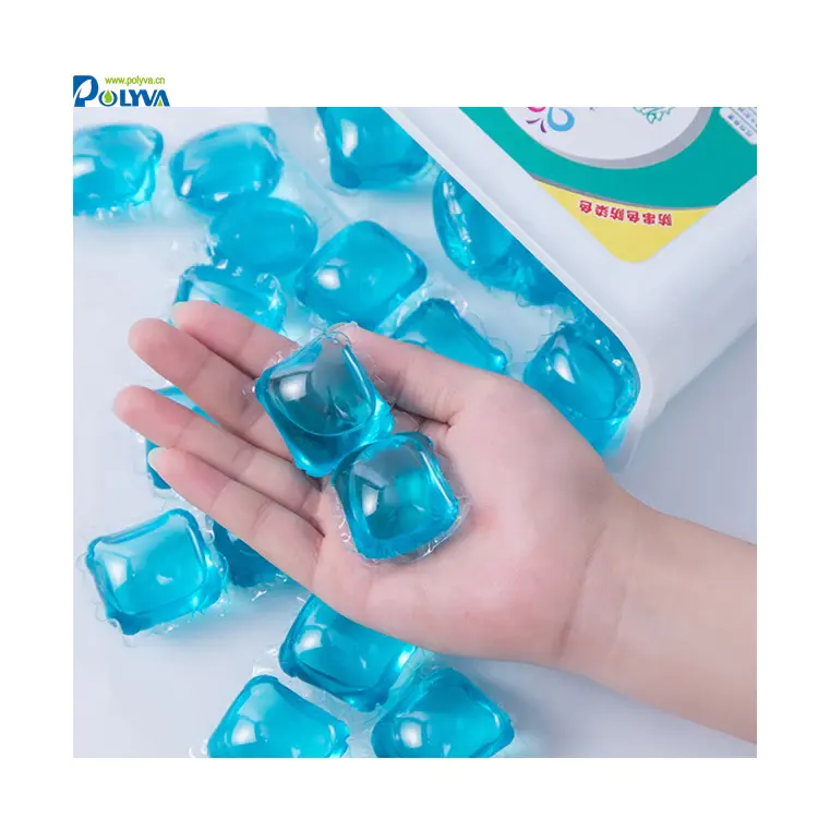 POLYVA China manufacturer OEM powder/liquid washing pods laundry products laundry pods capsule for laundry bags