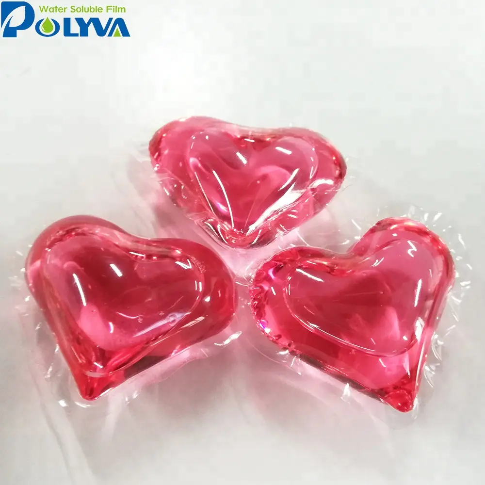 good quality special formulated pva water soluble film for liquid detergent pods cleaning soap