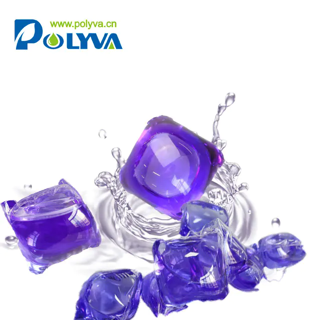 polyva wholesale Custom made Concentrated Liquid Laundry Detergent Pods apparel cleaning laundry beads