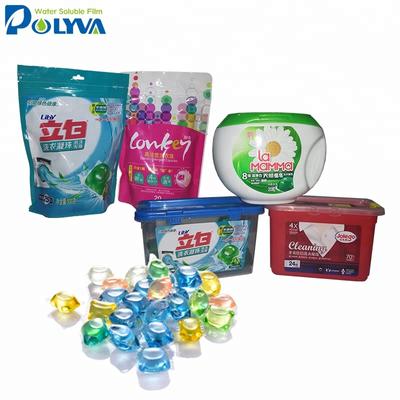 CHINA POLYVA OEM 3 in 1 liquid laundry detergent pods 10-30g