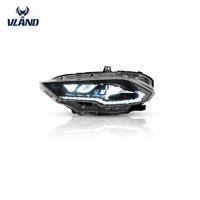 VLAND factory for 2018-UP Mustang Modified Head light with DRL will run dynamic mode once time when it was turned on