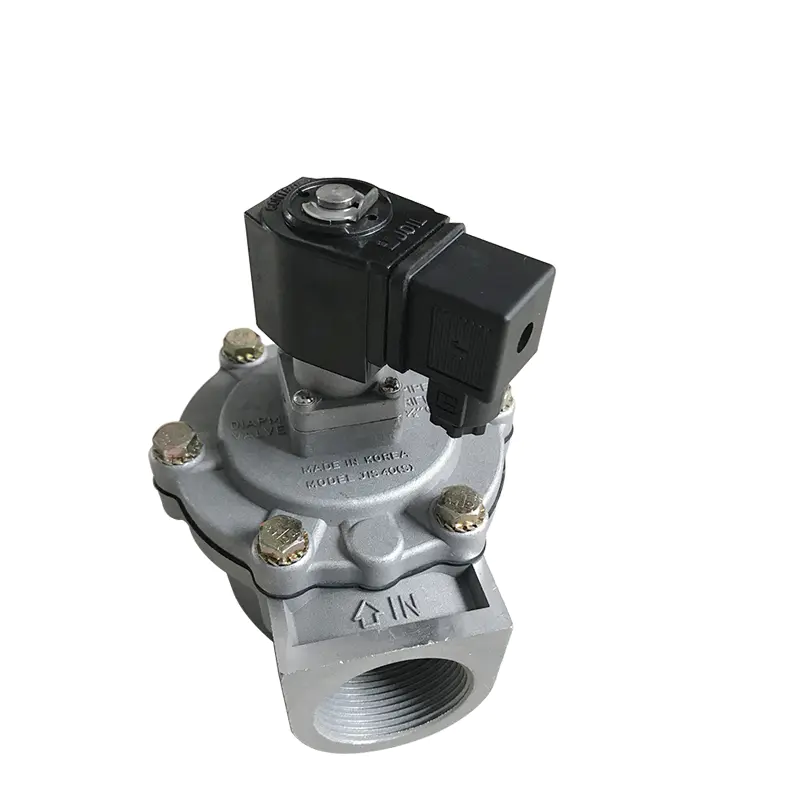 JISI40 Cement plant Electronic control 1 1/2inchpulse valve dustcollect solenoid valve