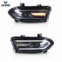 VLAND manufacturer accessory for car headlight for Charger headlight for 2015-2018 LED head lamp