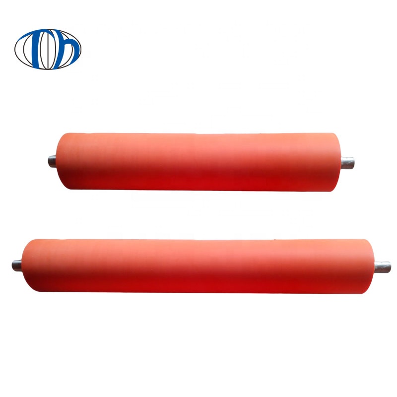 customized epdm high temperature polyurethane industrial rice vulcanized rubber roller