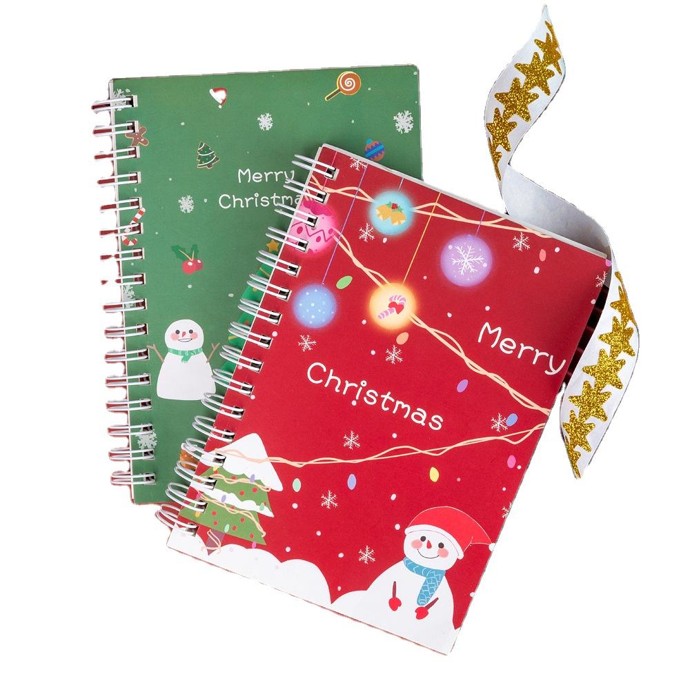 Hot Sale Christmas Kid Accessories Spiral Planner Diary Journal Notebook