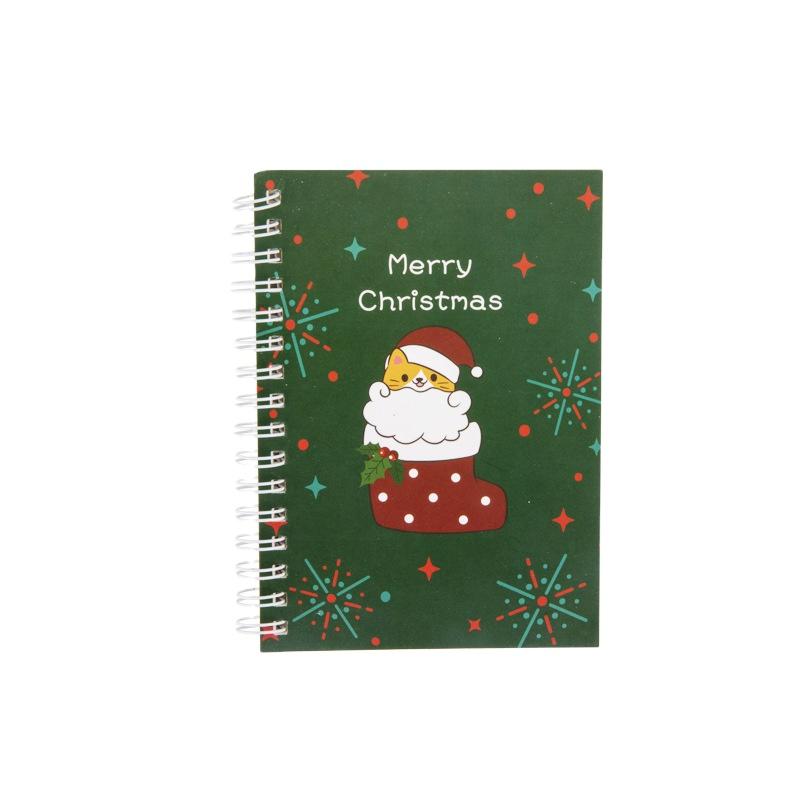 product-High Quality A5 Special Custom Christmas Fancy Spiral Designer Notebook-Dezheng-img-1