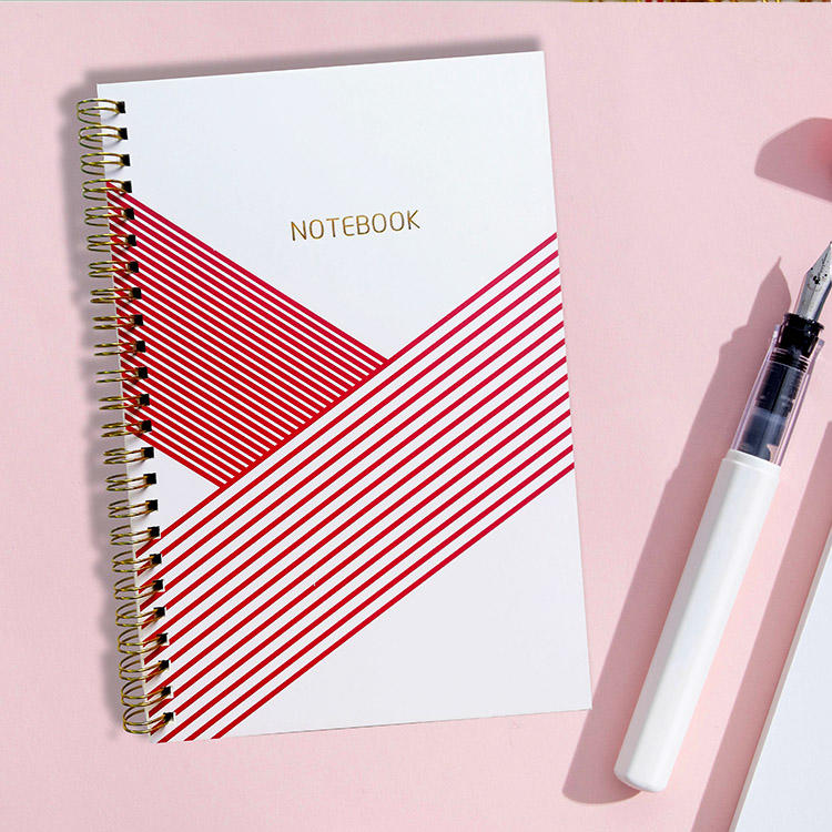 product-Dezheng-High Quality Custom Spiral Notebook A5 Diary Journal Notebook-img-1