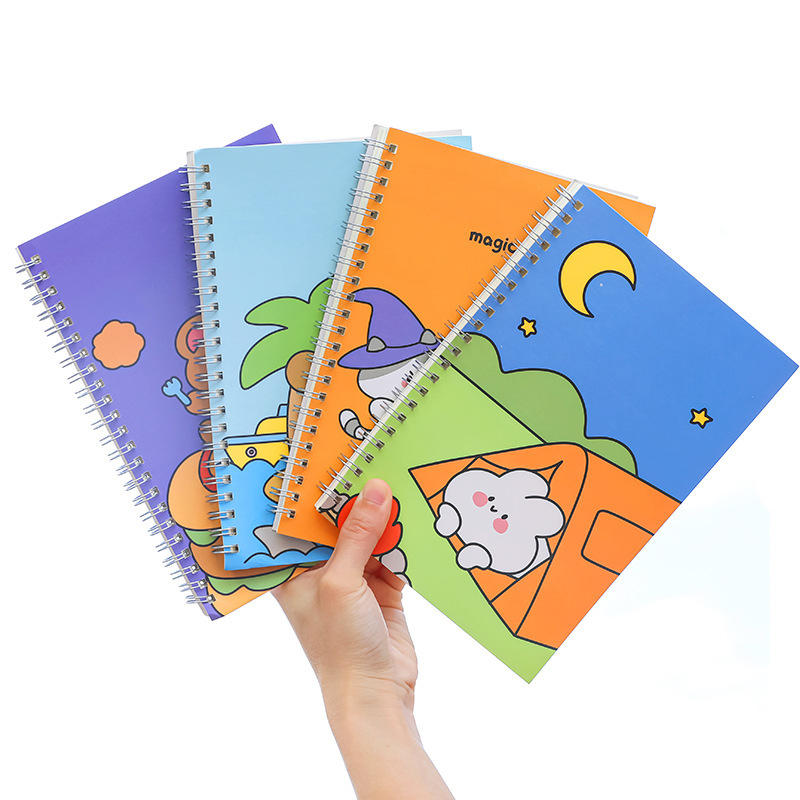 Custom Mini Water Proof Notepad School Exercise Book Production Notebook With Cartoon Character