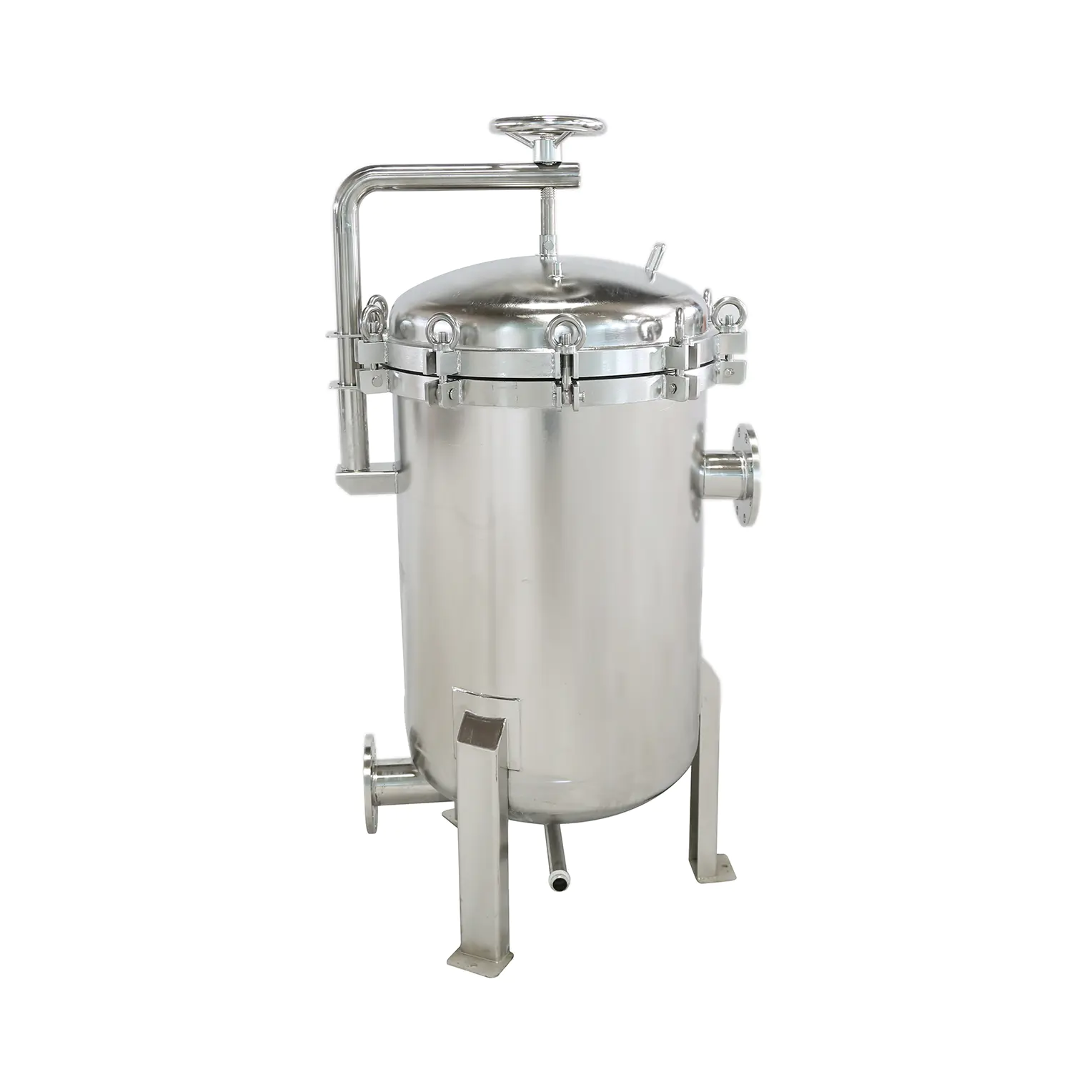 Industrial Filtration 304 316L Stainless Steel Bag Filter Housing