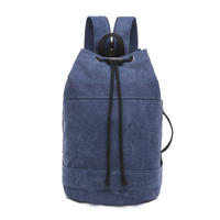 mochilas 2020 new Men's Bag Men's Backpack Men's Schoolbag Canvas Shoulder Fashion Couple Bucket Bag Women's Backpack Drawstring Pack