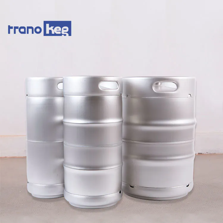 10L 15l slim 20l stainless steel growler wide mouthbeer keg with rubber ribbon