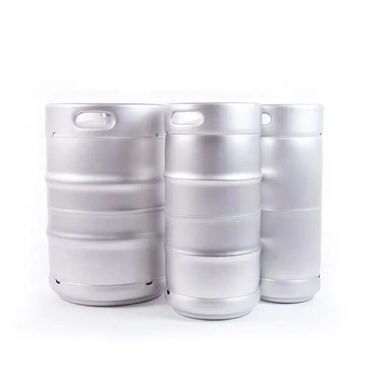 1/4 US Keg AISI304 Food Grade Stainless Steel 30 Litres Slim Beer Barrel