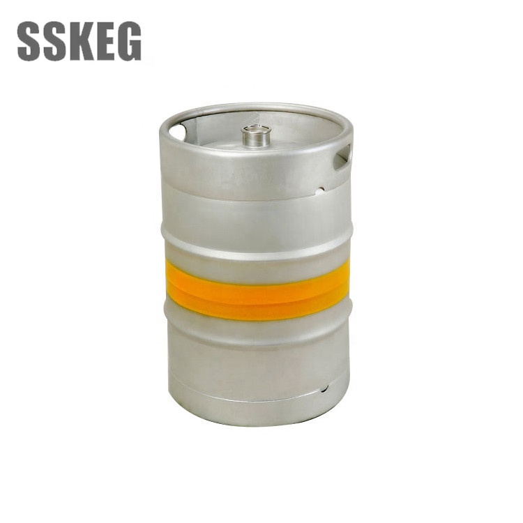 Quality-assured 1\/2 capacity beer barrel