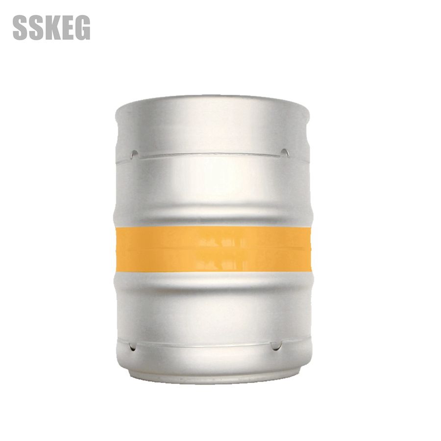 Stainless steel 15.5 gallon beer keg