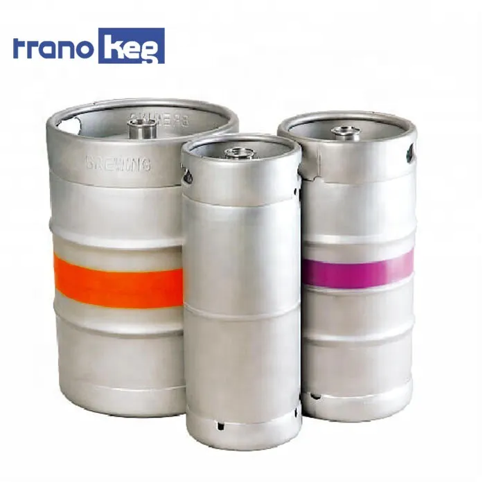 American Standard 1/4 1bbl Stainless Steel New Slim Beer Keg 5.16 Gallons 10l Container