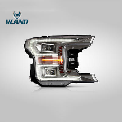 VLAND Manufacturer For Car Head Lamp For RAPTOR LED Headlight 2017-UP For RAPTORHead Light Full LED With Sequential Indicator