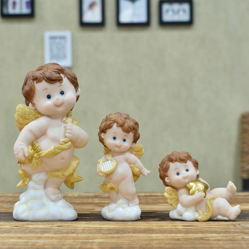 Wholesale Creative Home Decoration Valentine's Day Gifts Lovers Angel Cupid Figurine