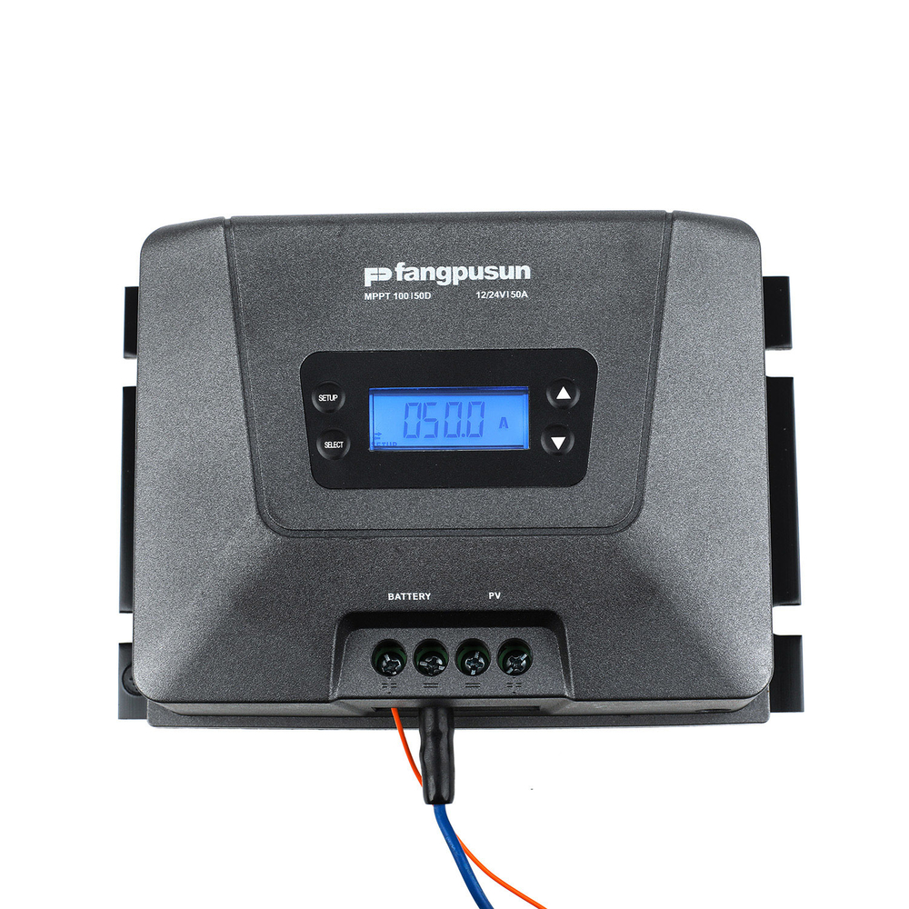 Intelligent LCD Display Solar Power MPPT Charger Controller 50A Fangpusun MPPT100/50d