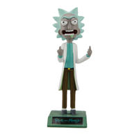 Home decoration cartoon characters Rick and Morty bobble head Figurine