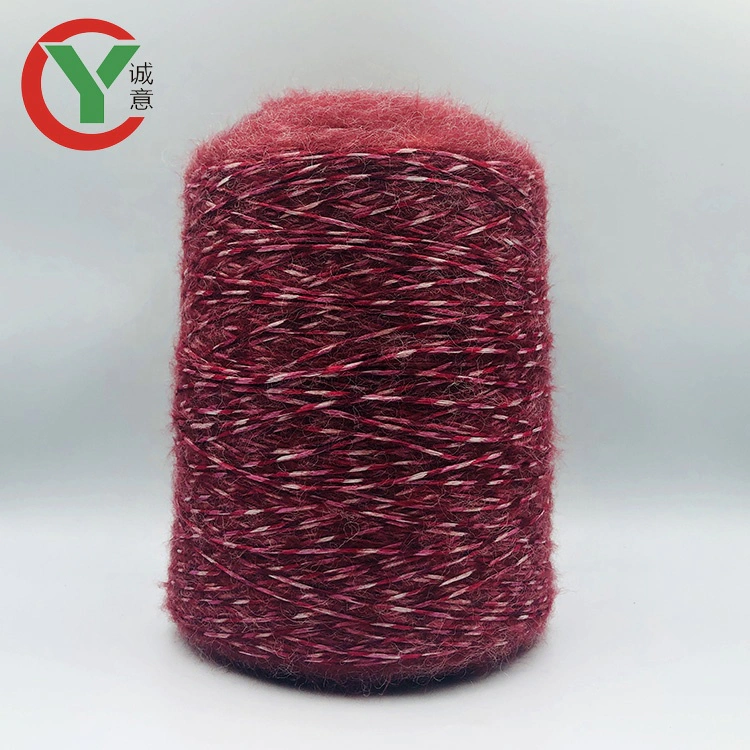 Factory wholesale 1/2.6Nm nylon blend wool yarn fancy yarn for knitting