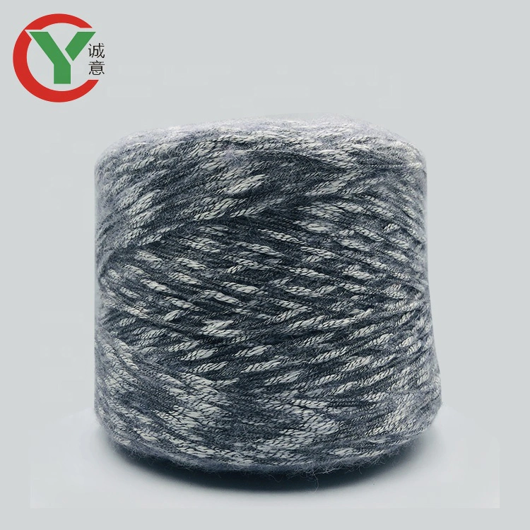1/1.7Nm 85%polyester 11%acrylic 3%wool 1%nylon blended fancy yarn