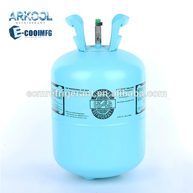 99.99% purity r 134a refrigerant gas r134 13 6kg