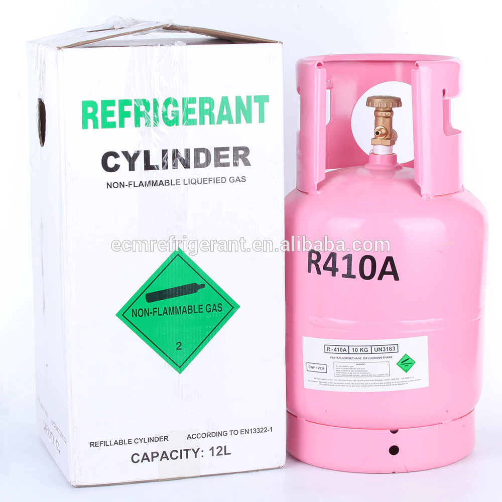 R 410 a refrigerant gas 10kg CE certfiticate for EU country