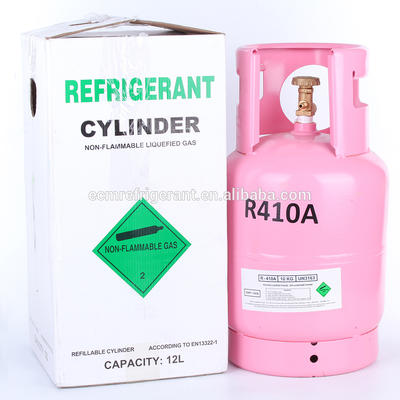 R 410 a refrigerant gas 10kg CE certfiticate for EU country