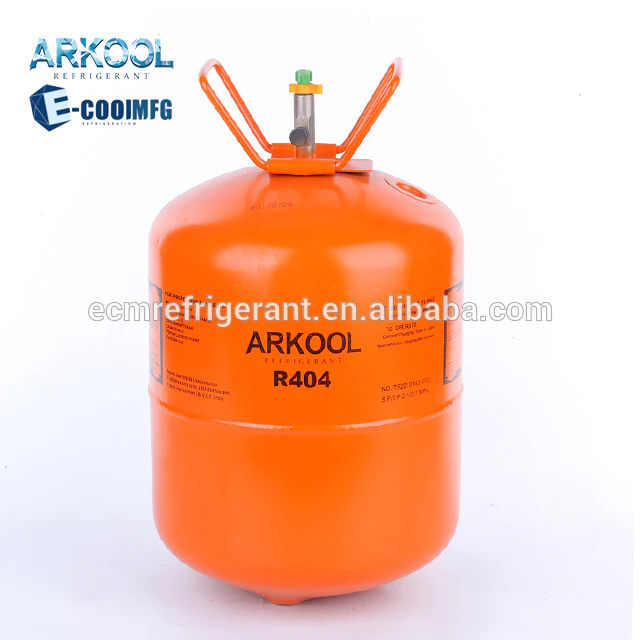 Refrigerant gas r134a r404a r507 gaz