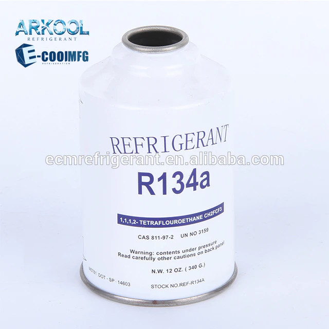 99.9% purity hfc r134a refrigerant gas for air conditioner automotive gaz 1234yf forcar