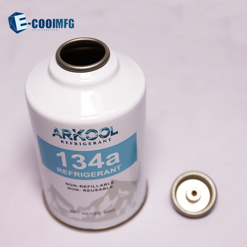 High purity refrigerant with more than 99.9% refrigerant gas r 134 a arkool brand 340g