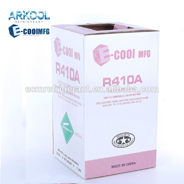 Disposable and refillable R410A mixed refrigerant Gas