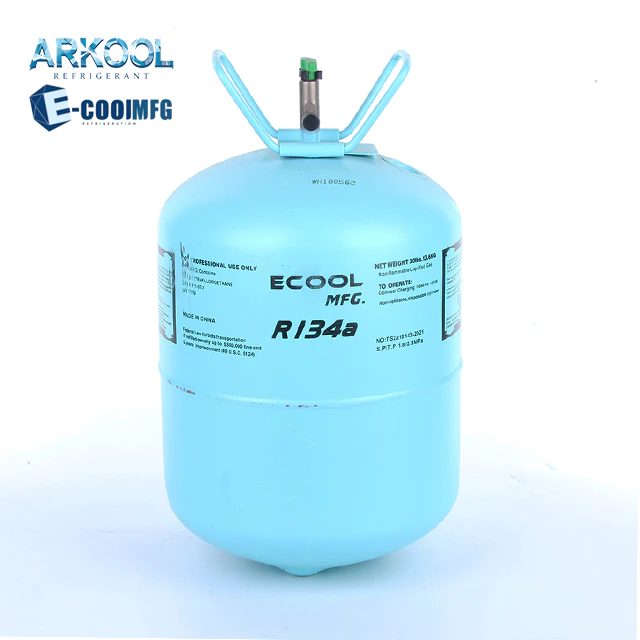 30lb 13.6kg refrigerant gas r134a high purity gas r134 with cheap price