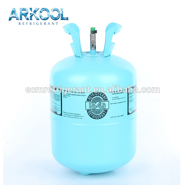 Factory sales air conditioner purity 99.99% 13.6kg 134a refrigerant gas r134a