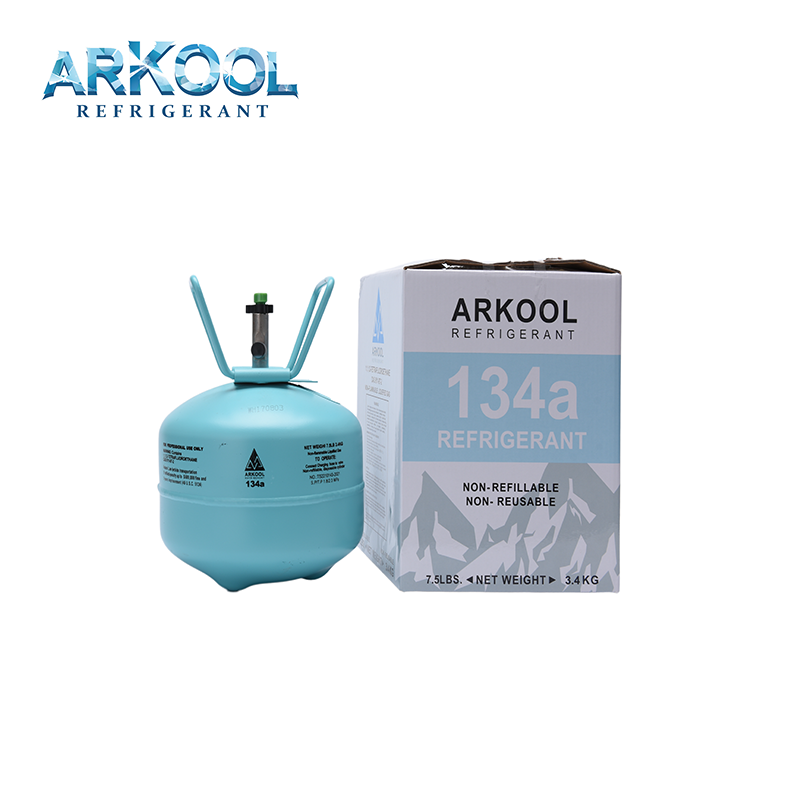 R134A refrigerant gas with normal cylinder high purity 99.9%