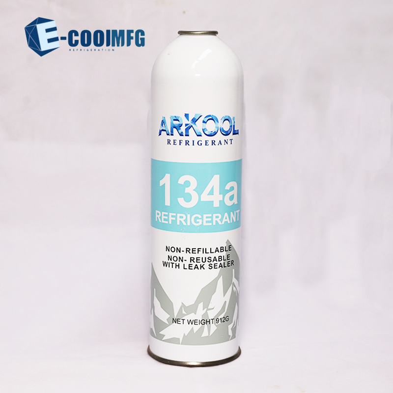 High purity 1000g refrigerant gas r 134a small can cansfor cheap price